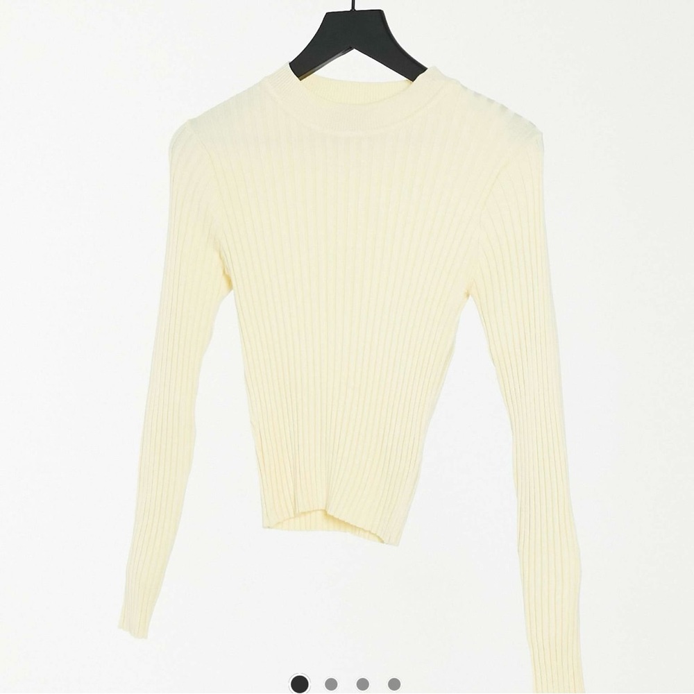 THREADBARE Hannah crew neck ribbed sweater
